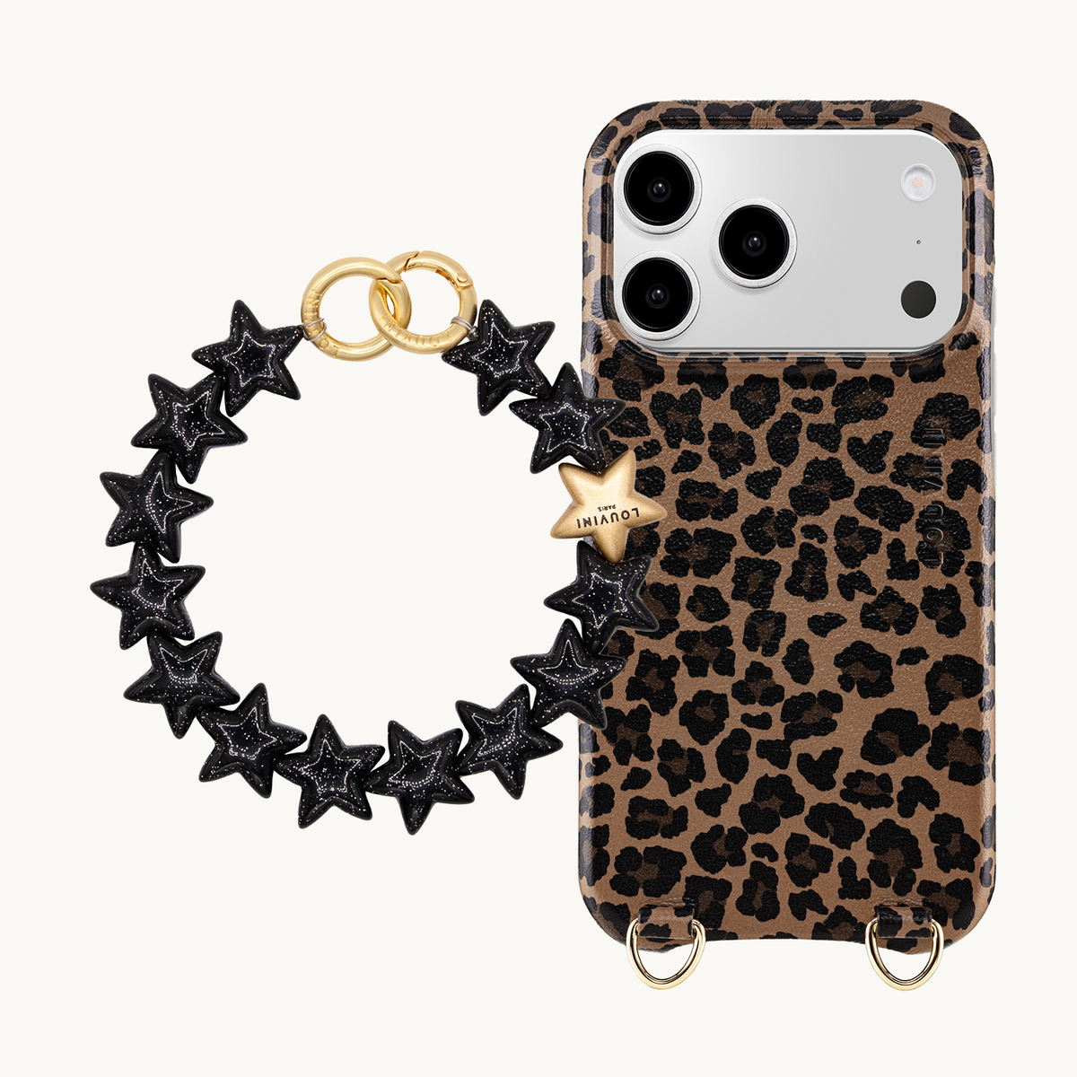 MAX MagSafe iPhone Case Leopard & Bracelet PETIT ETOILE