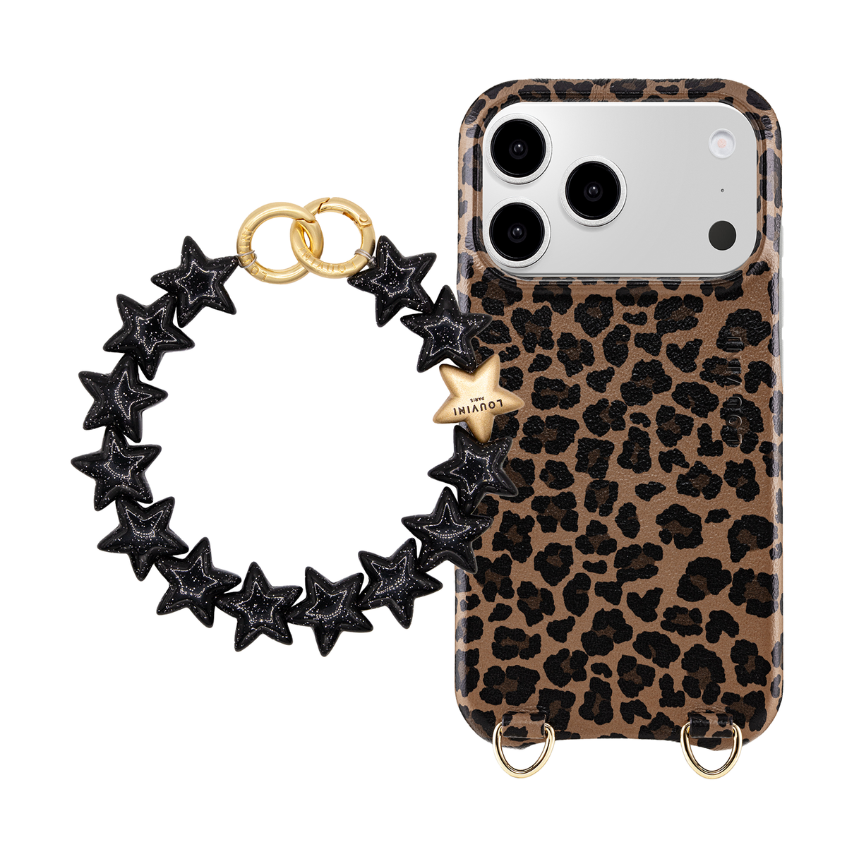 MAX MagSafe iPhone Case Leopard & Bracelet PETIT ETOILE