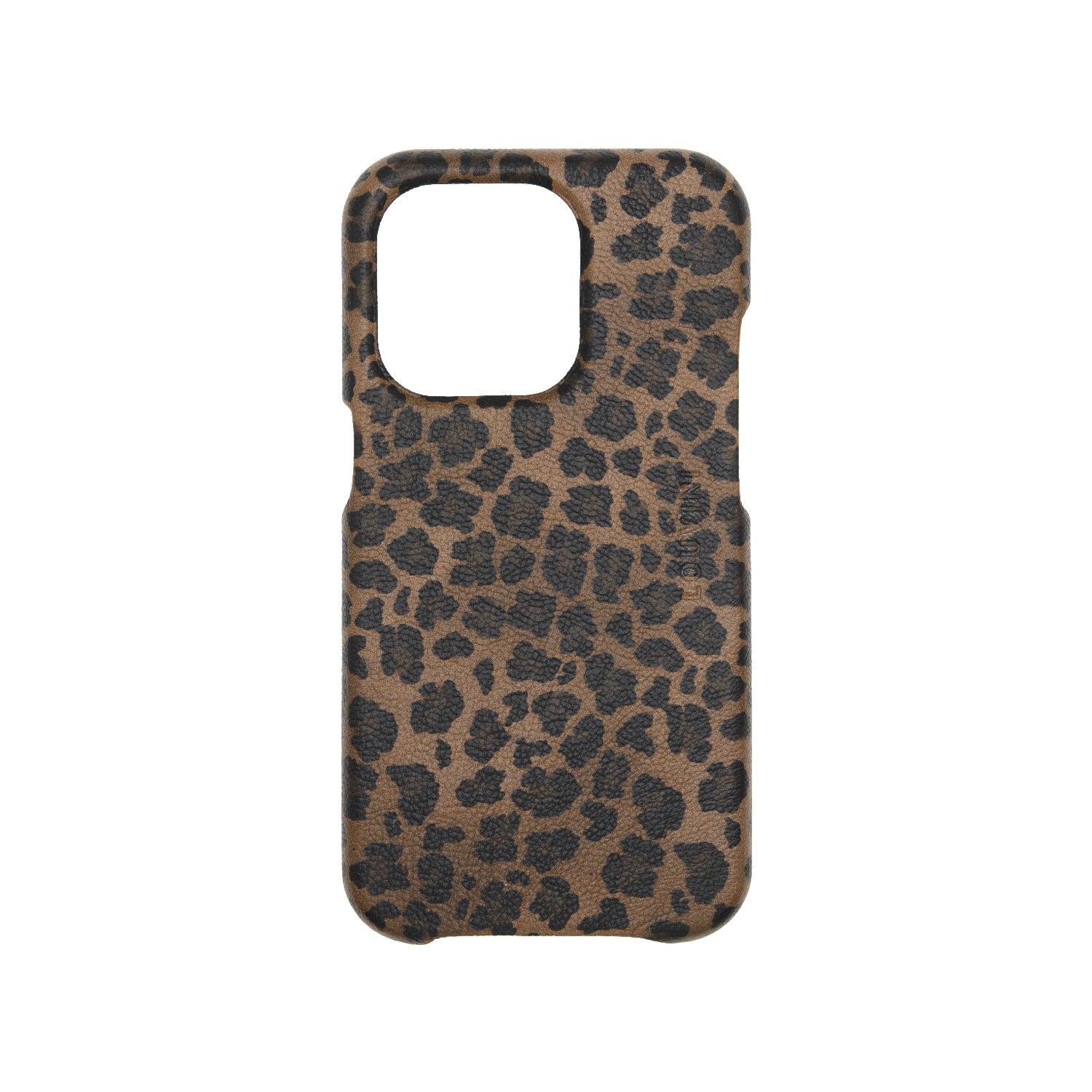 LEATHER IPHONE CASE WITH MAGSAFE MAX - LEOPARD (PERSONALISABLE)