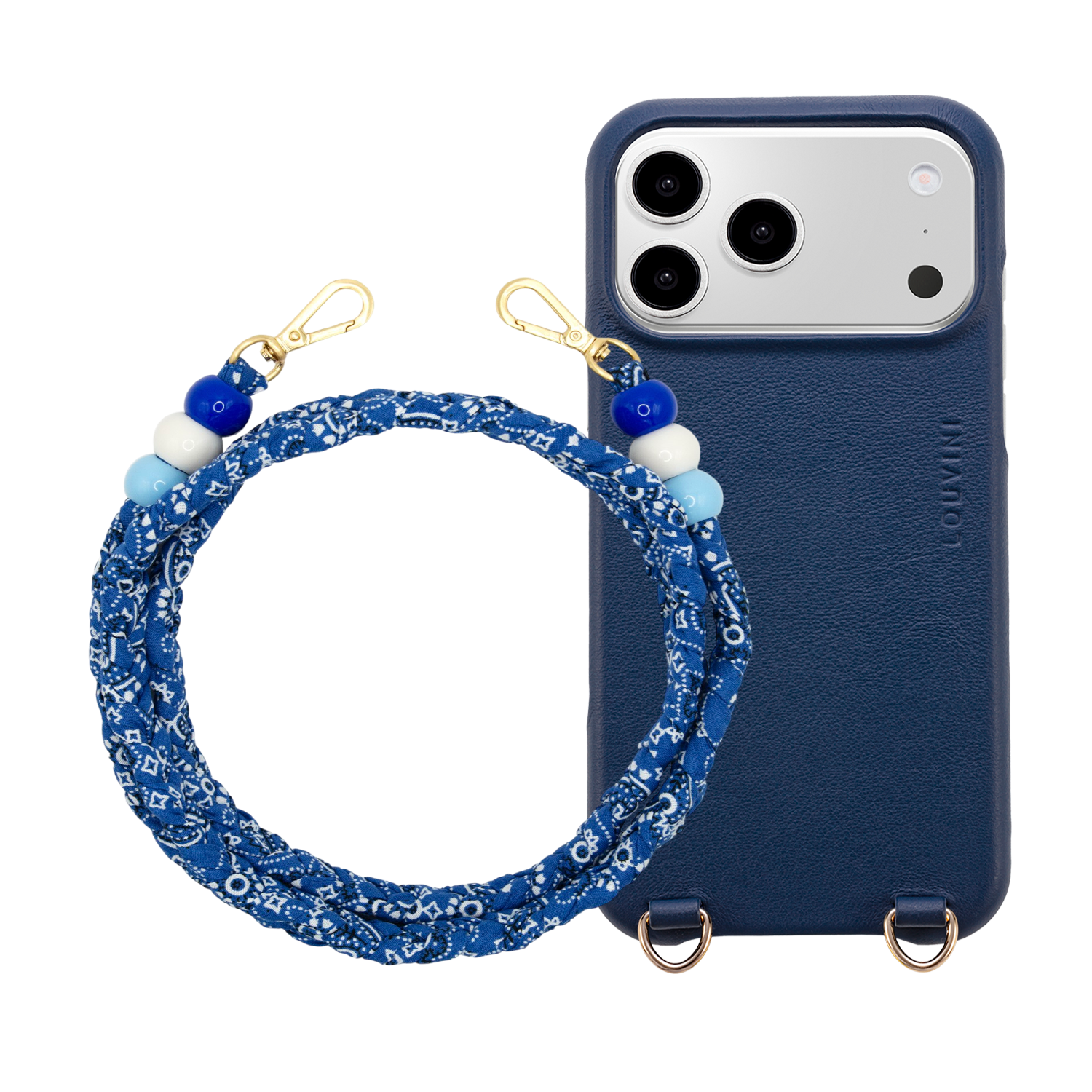 MAX iPhone Case Navy & ARIZONA Cord Blue