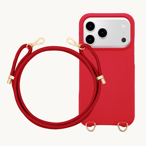 Iphone Max Case Magsafe Red & Tessa Red Cord