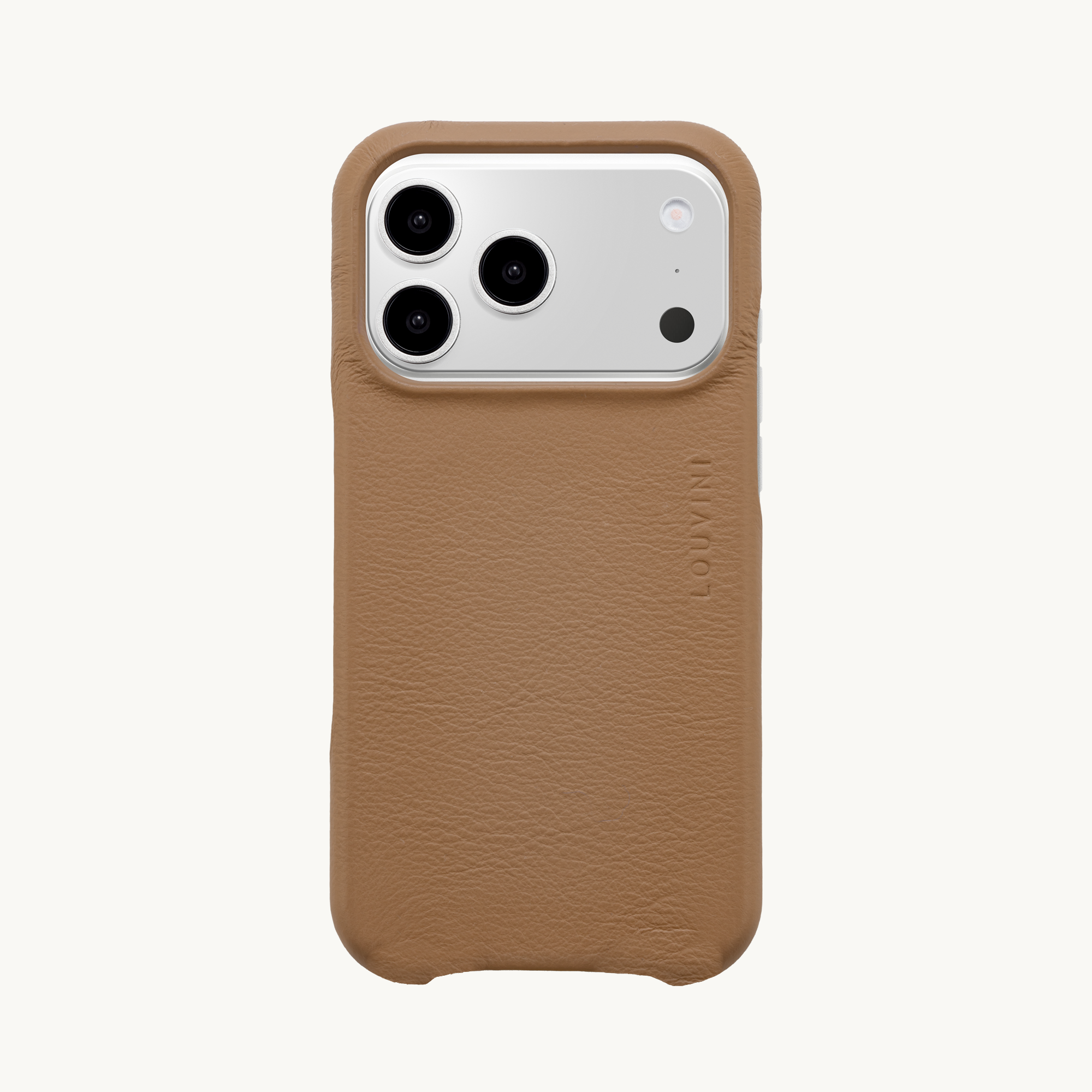 Leather iPhone Case with MagSafe MAX - Camel 