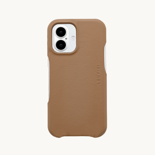 Leather iPhone Case with MagSafe MAX - Camel 