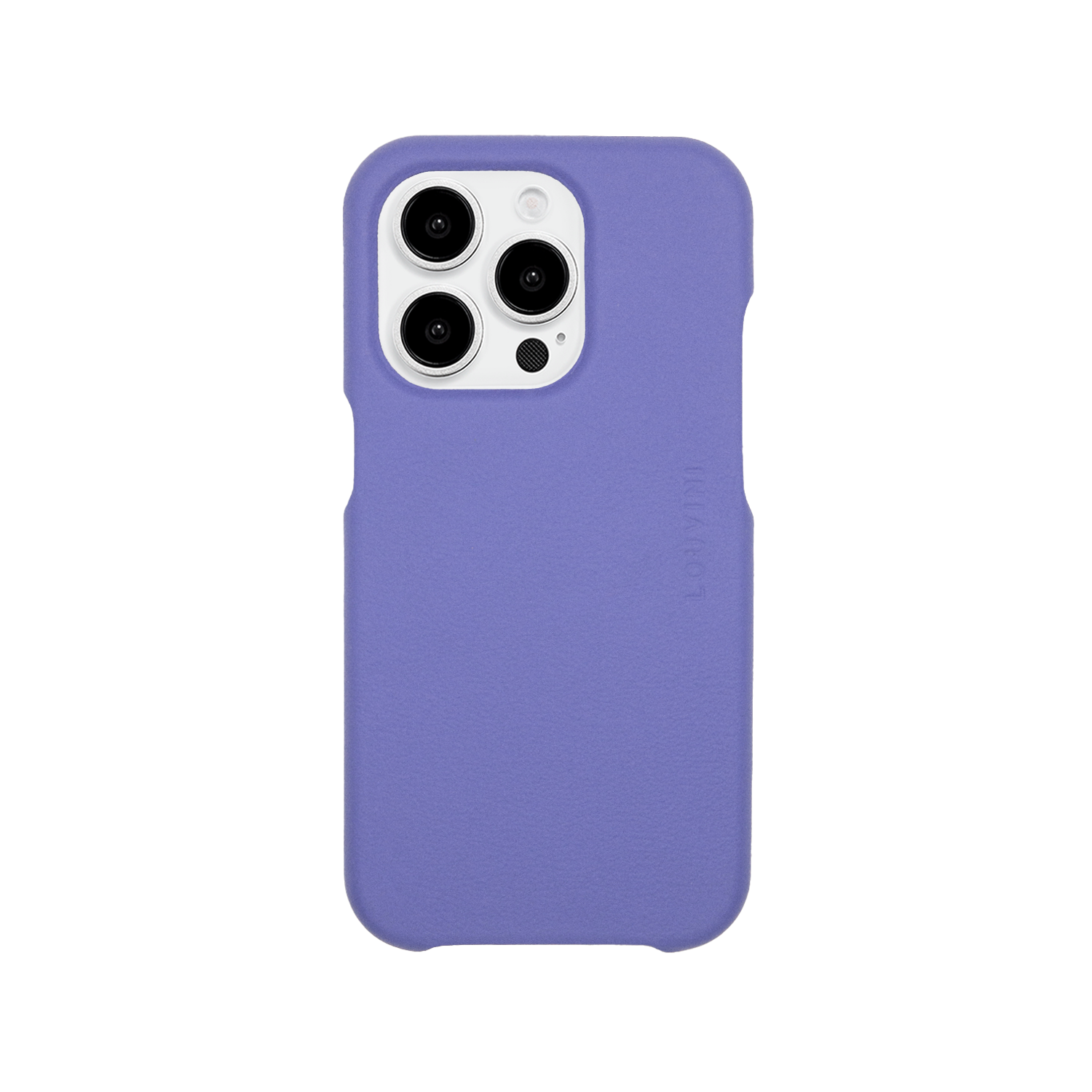 Leather iPhone case Magsafe MAX - Purple