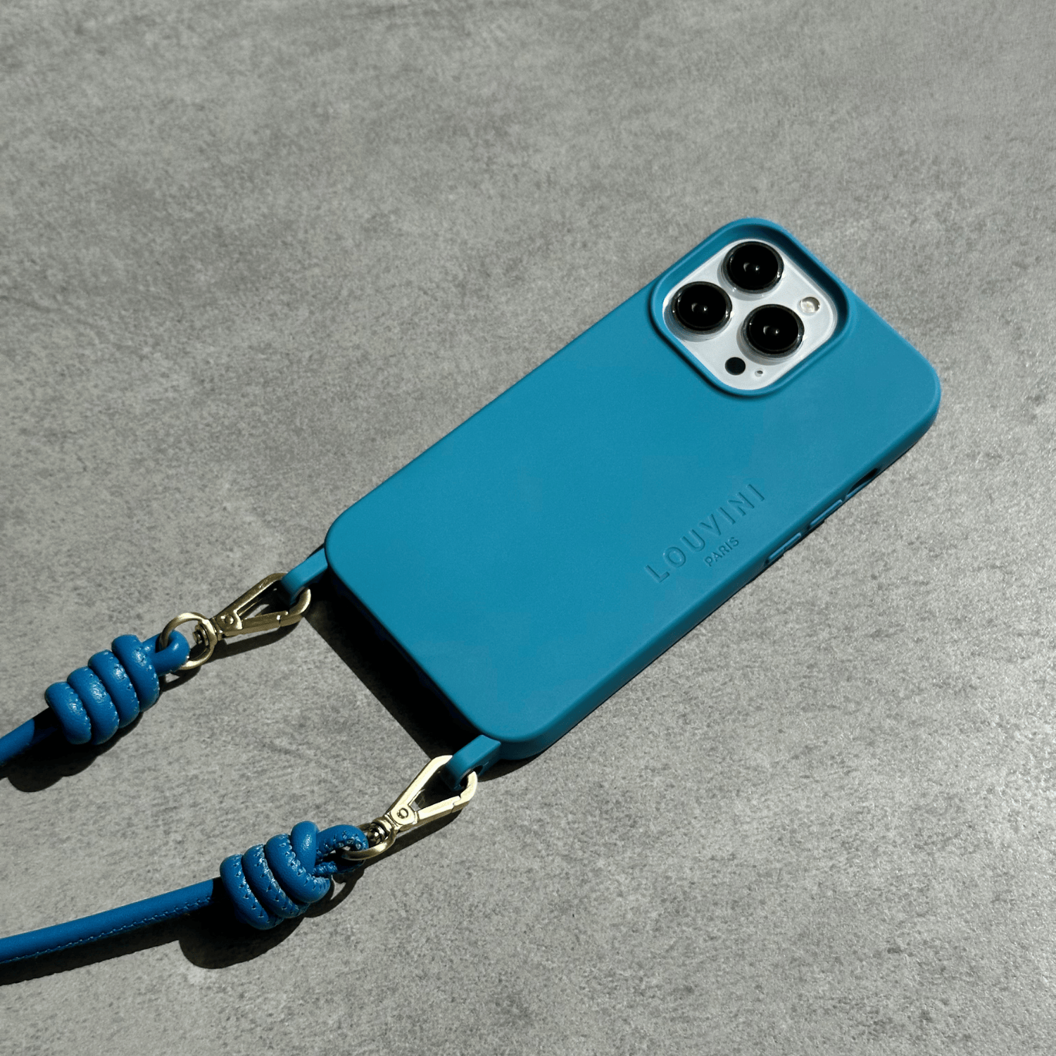 IPHONE CASE WITH LOOPS AND MAGSAFE MILO - BLUE