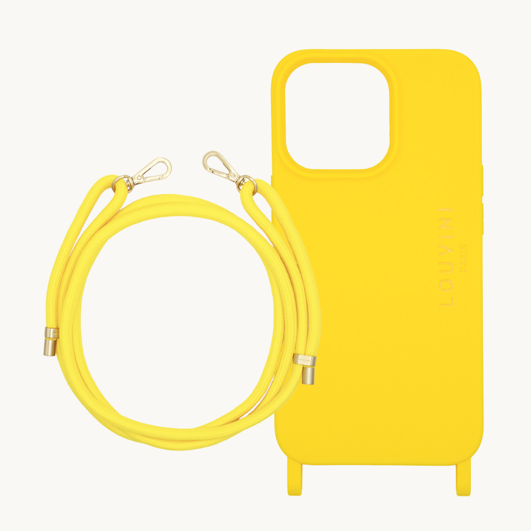 Milo Yellow iPhone Case & Tessa Sunny Yellow Cord