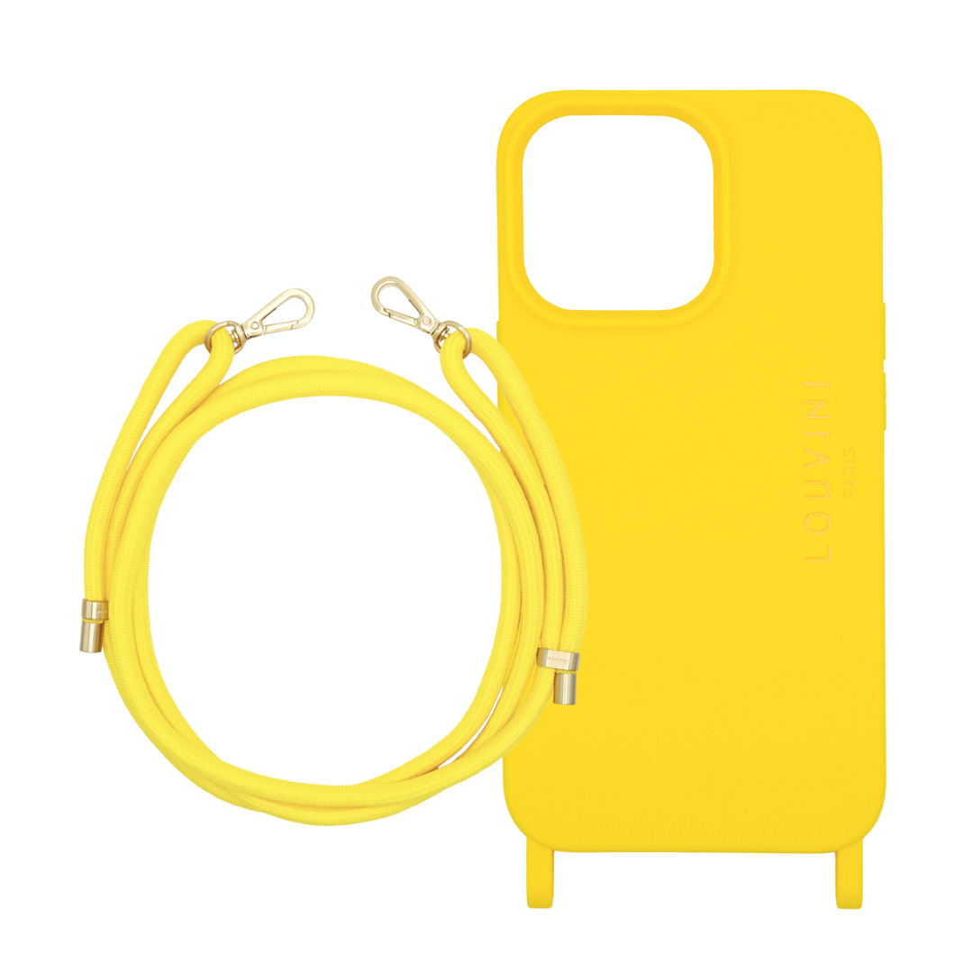 Milo Yellow iPhone Case & Tessa Sunny Yellow Cord