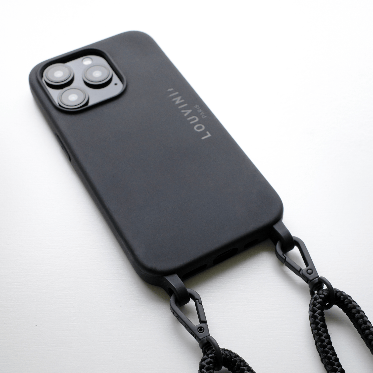 IPHONE CASE WITH LOOPS AND MAGSAFE MILO - BLACK