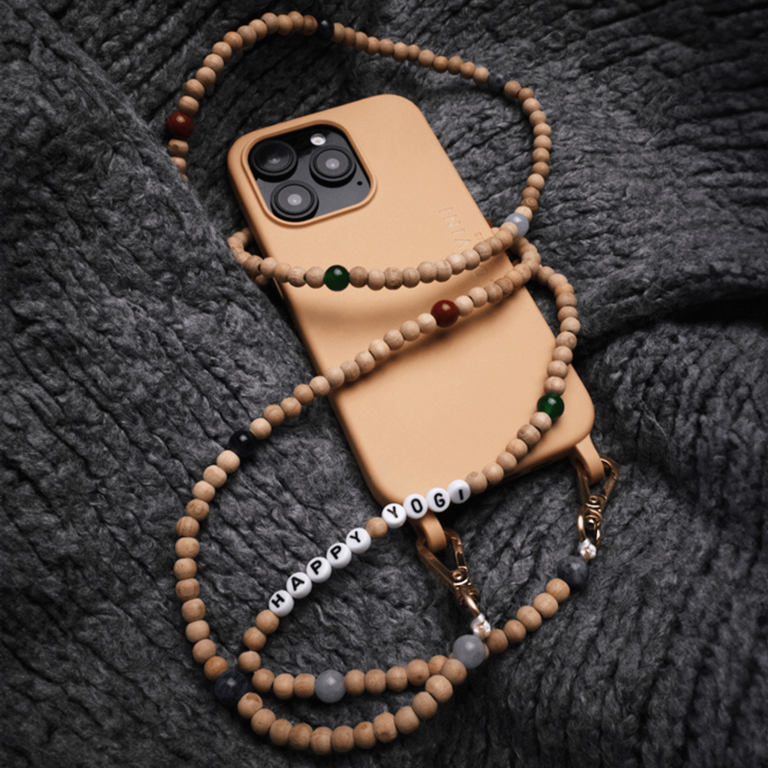 IPHONE CASE WITH LOOPS AND MAGSAFE MILO - PEACH