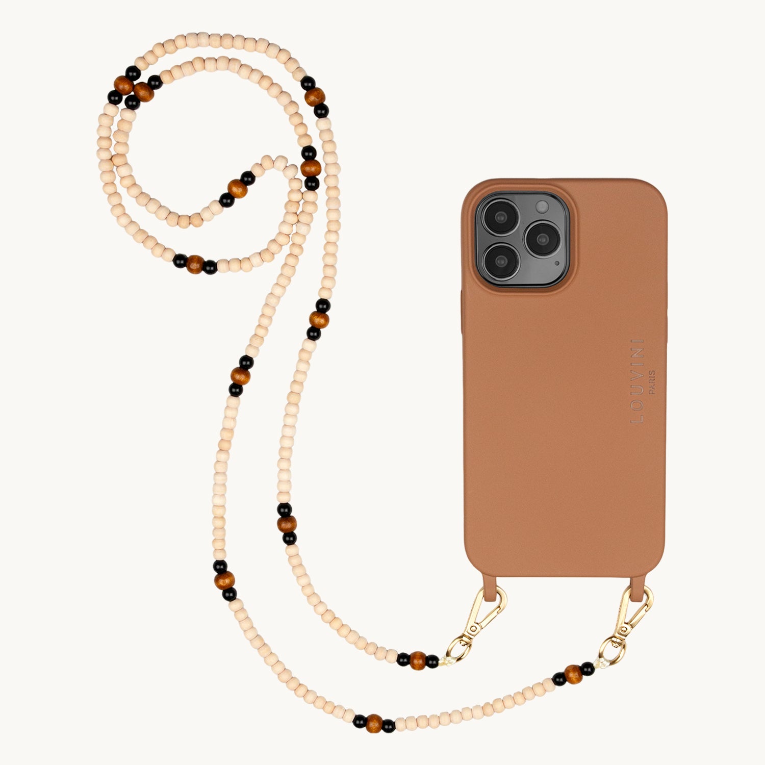 IPHONE CASE WITH LOOPS AND MAGSAFE MILO - CINNAMON