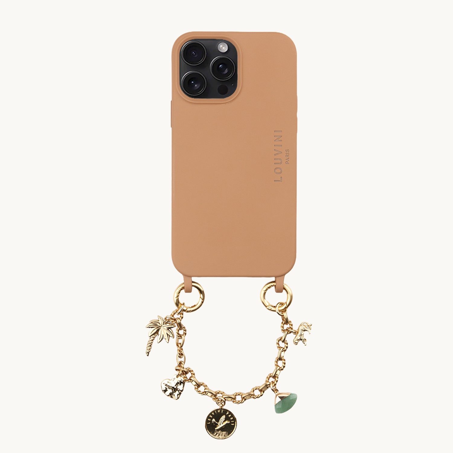 Milo Cinnamon iPhone Case & Petit Lucky Chain