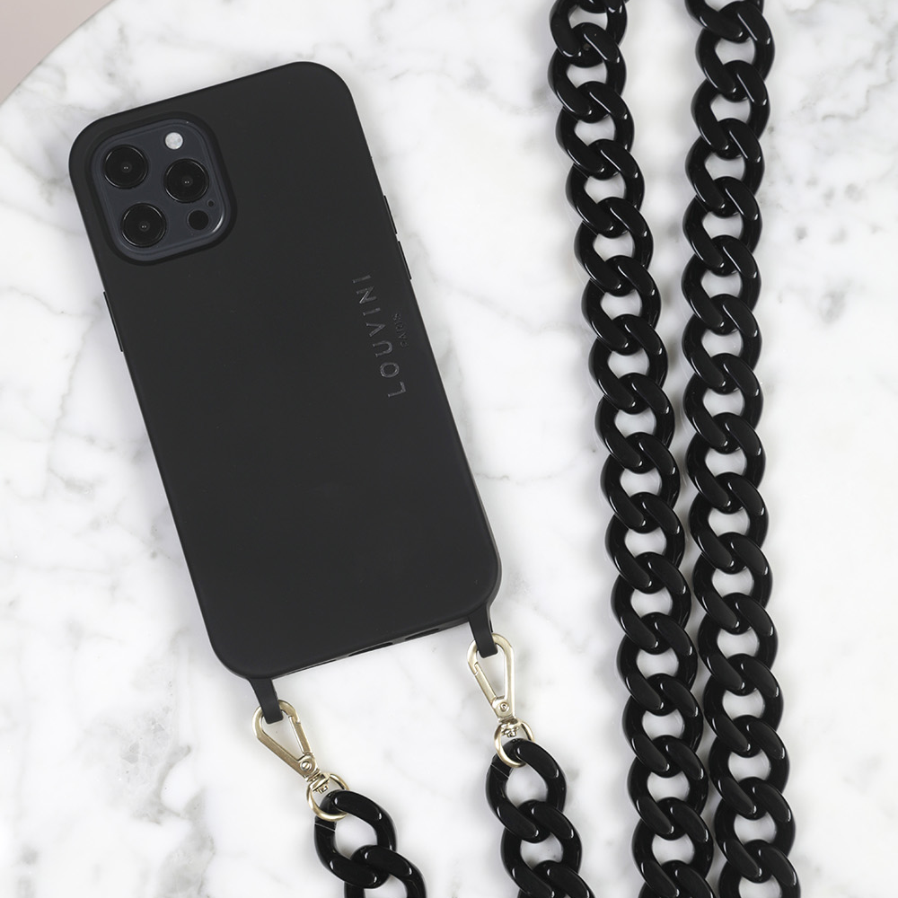 IPHONE CASE WITH LOOPS AND MAGSAFE MILO - BLACK