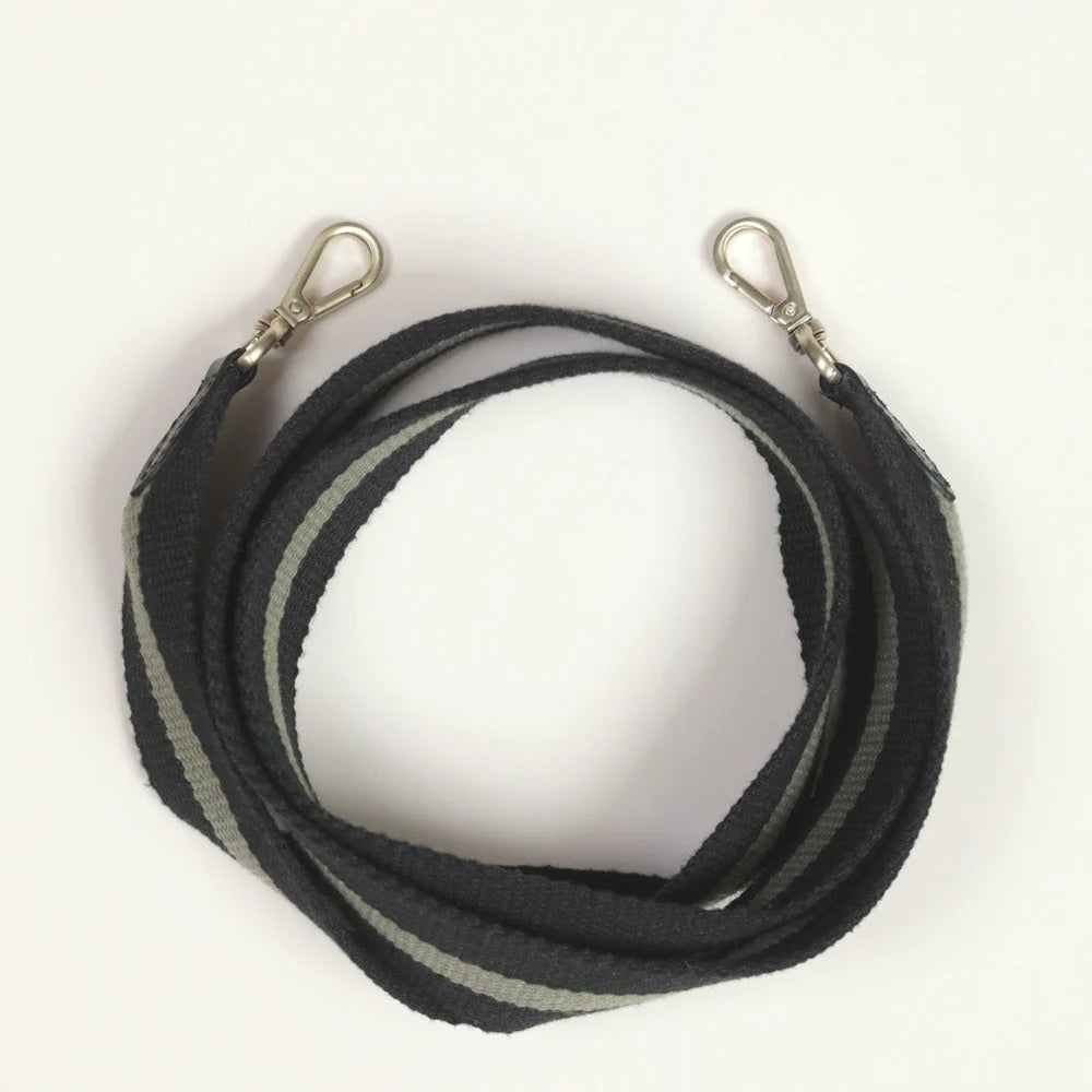 LOU Black Leather Case & OLYMPE Black-Khaki Cord