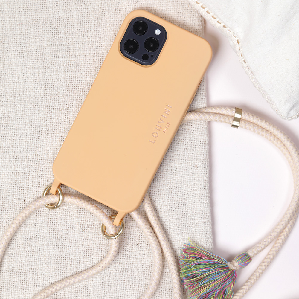 IPHONE CASE WITH LOOPS AND MAGSAFE MILO - PEACH