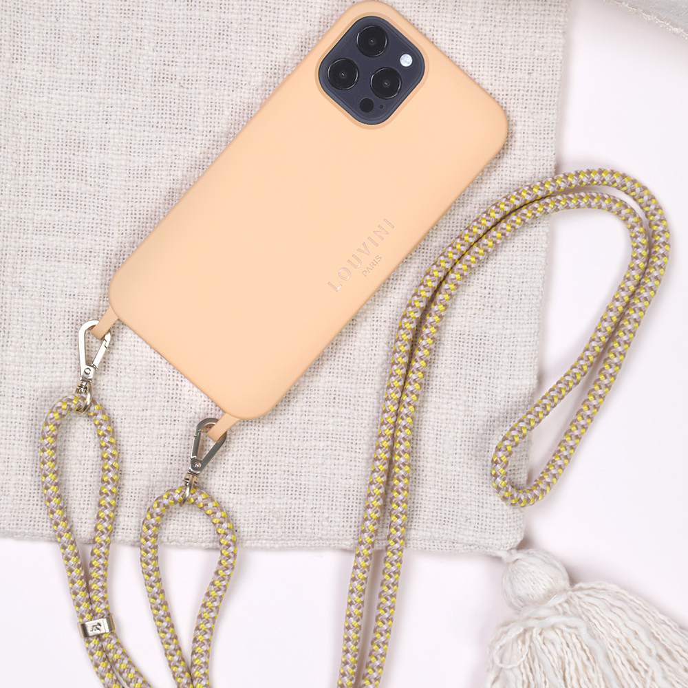 IPHONE CASE WITH LOOPS AND MAGSAFE MILO - PEACH