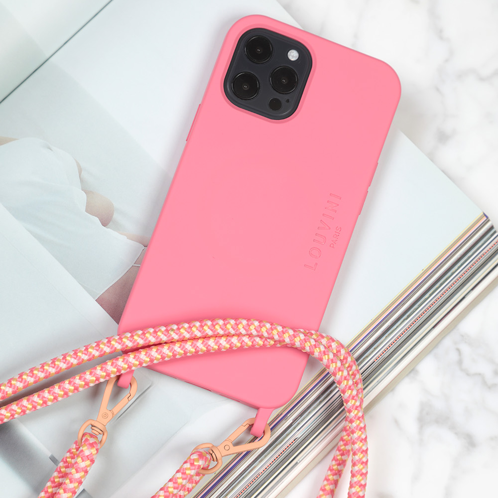 IPHONE CASE WITH LOOPS AND MAGSAFE MILO - PINK