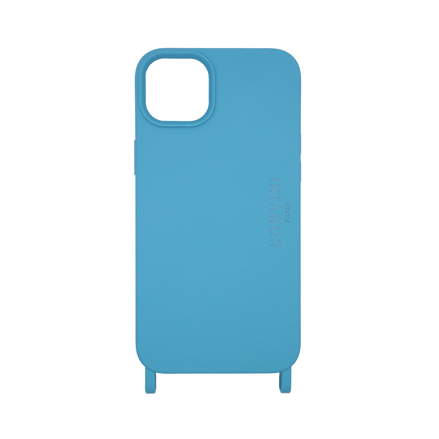 coque iphone magsafe bleu avec anneaux