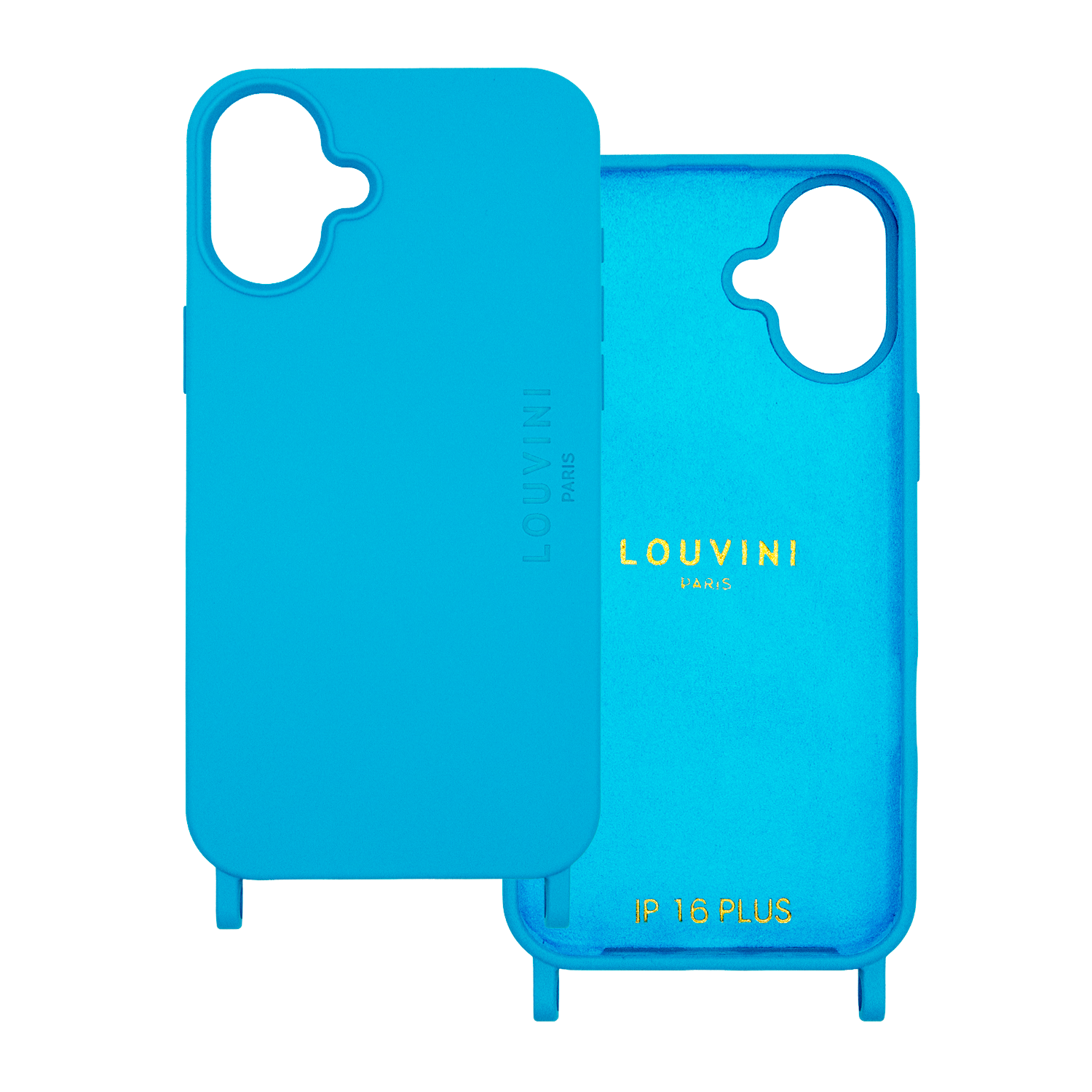 iPhone Case with loops and MagSafe MILO- BLUE