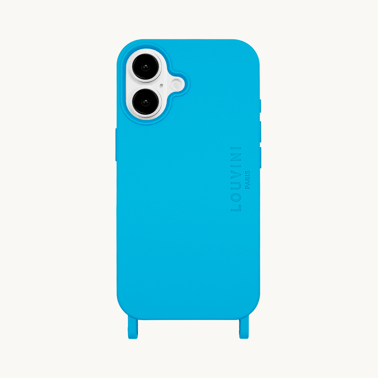 iPhone Case with loops and MagSafe MILO- BLUE