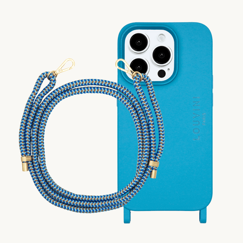 iPhone Case MILO Blue & TESSA Double-Blue Cord