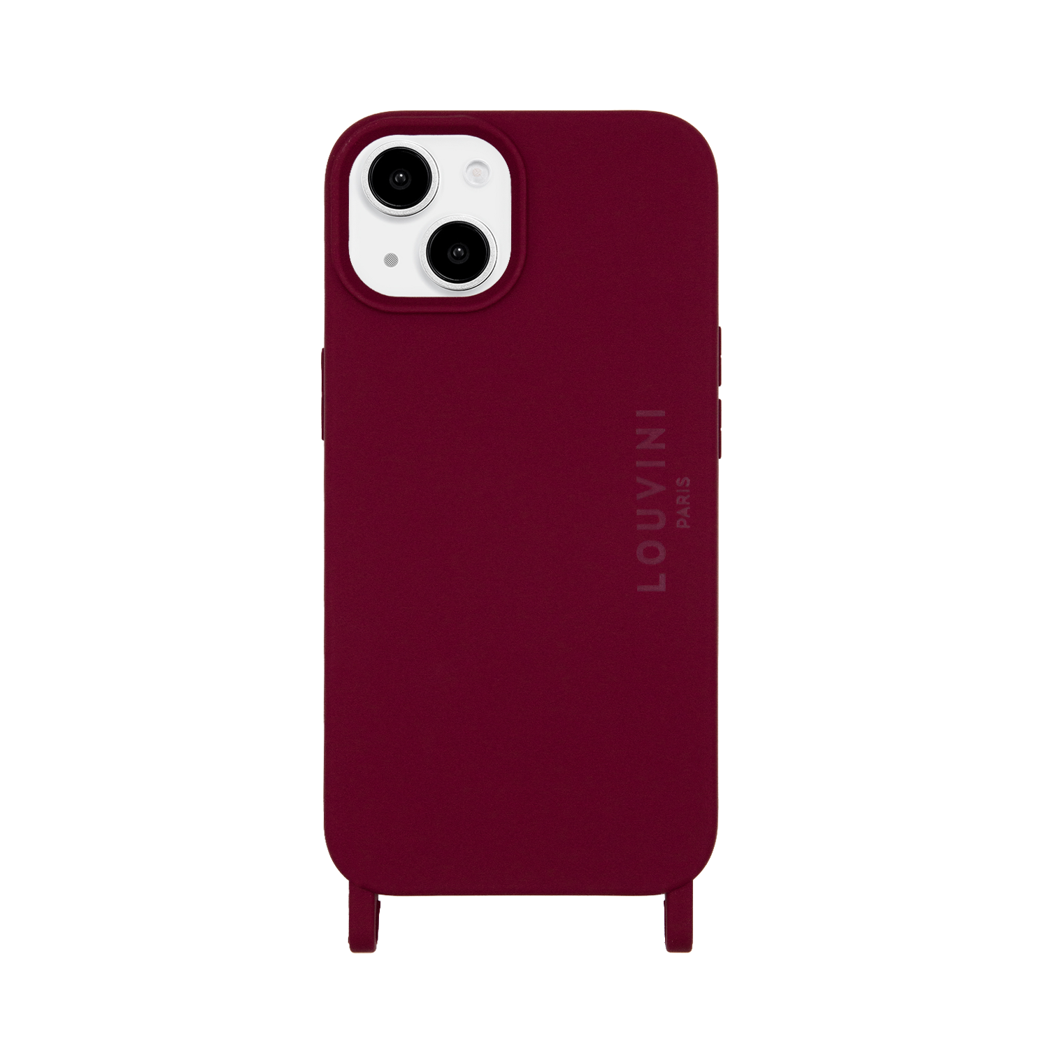 iPhone Case with loops and MagSafe MILO - Burgundy