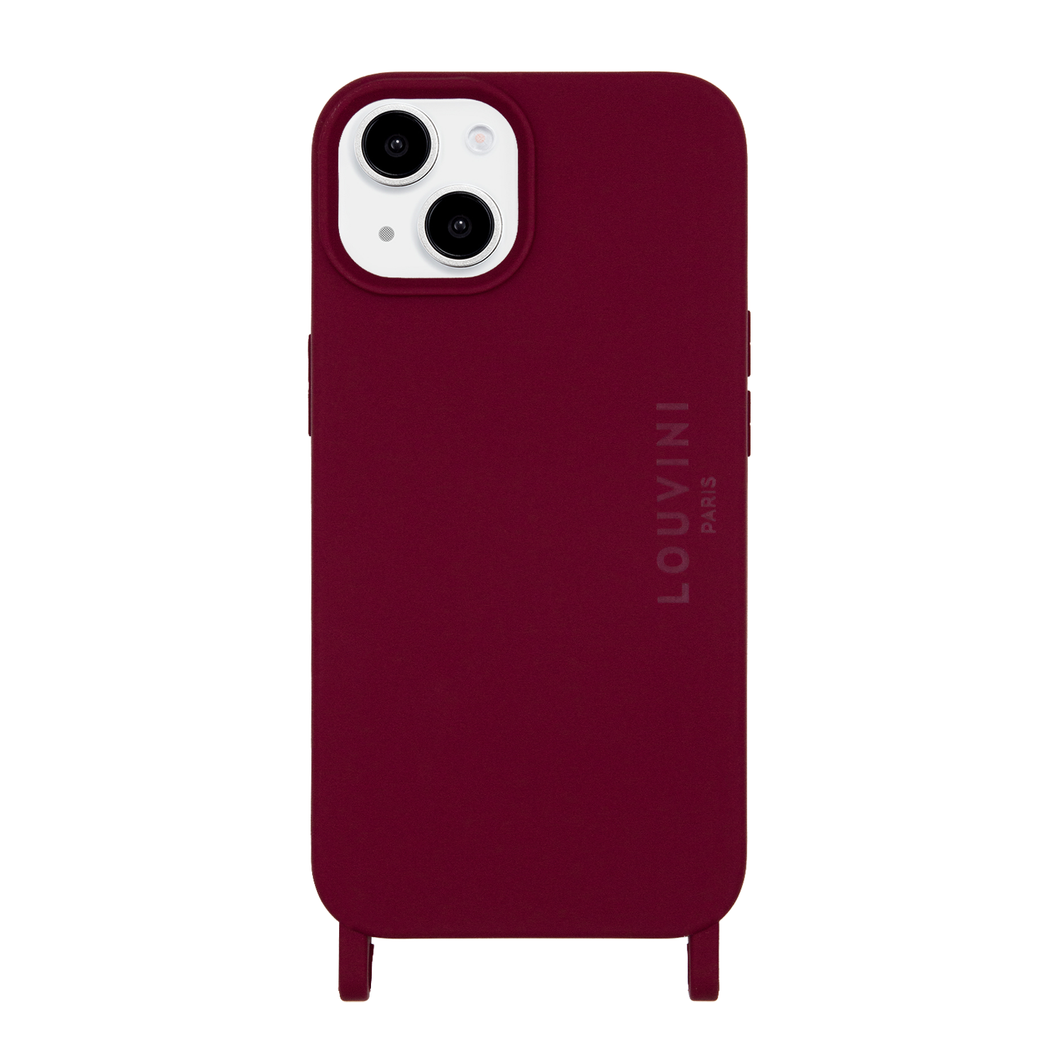 iPhone Case with loops and MagSafe MILO - Burgundy