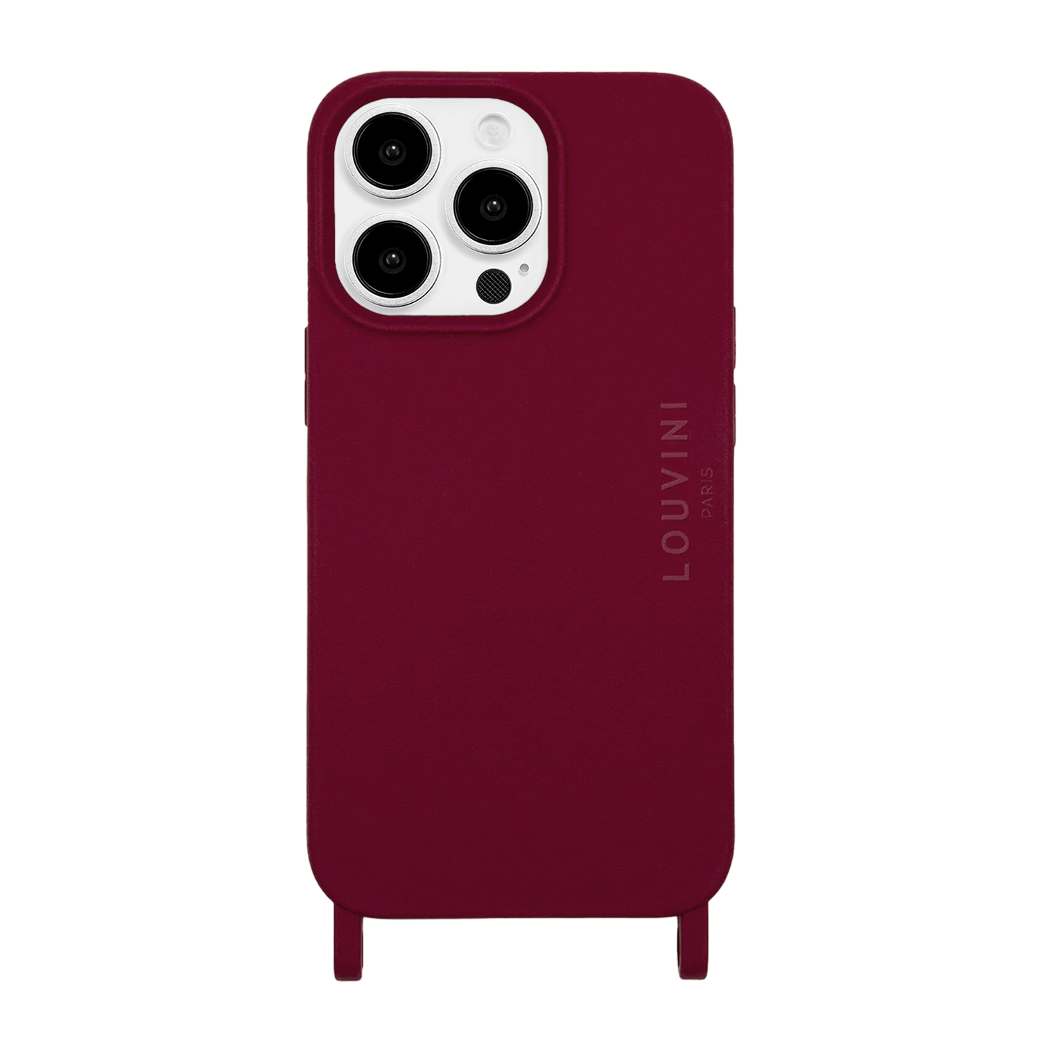 iPhone Case with loops and MagSafe MILO - Burgundy