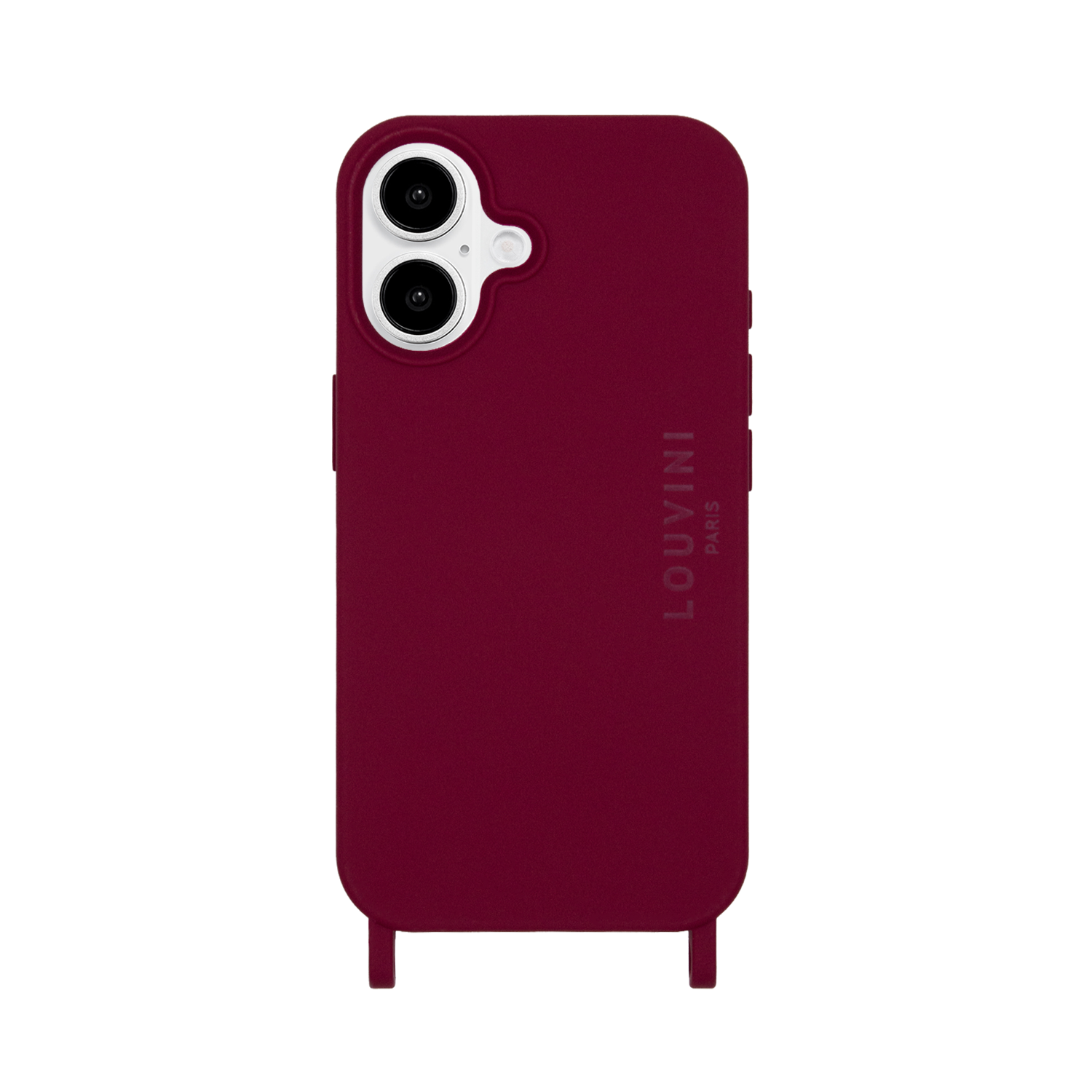 iPhone Case with loops and MagSafe MILO - Burgundy