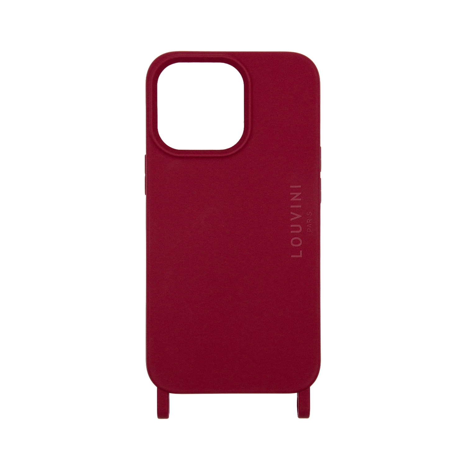 coque iphone magsafe bordeaux avec anneaux