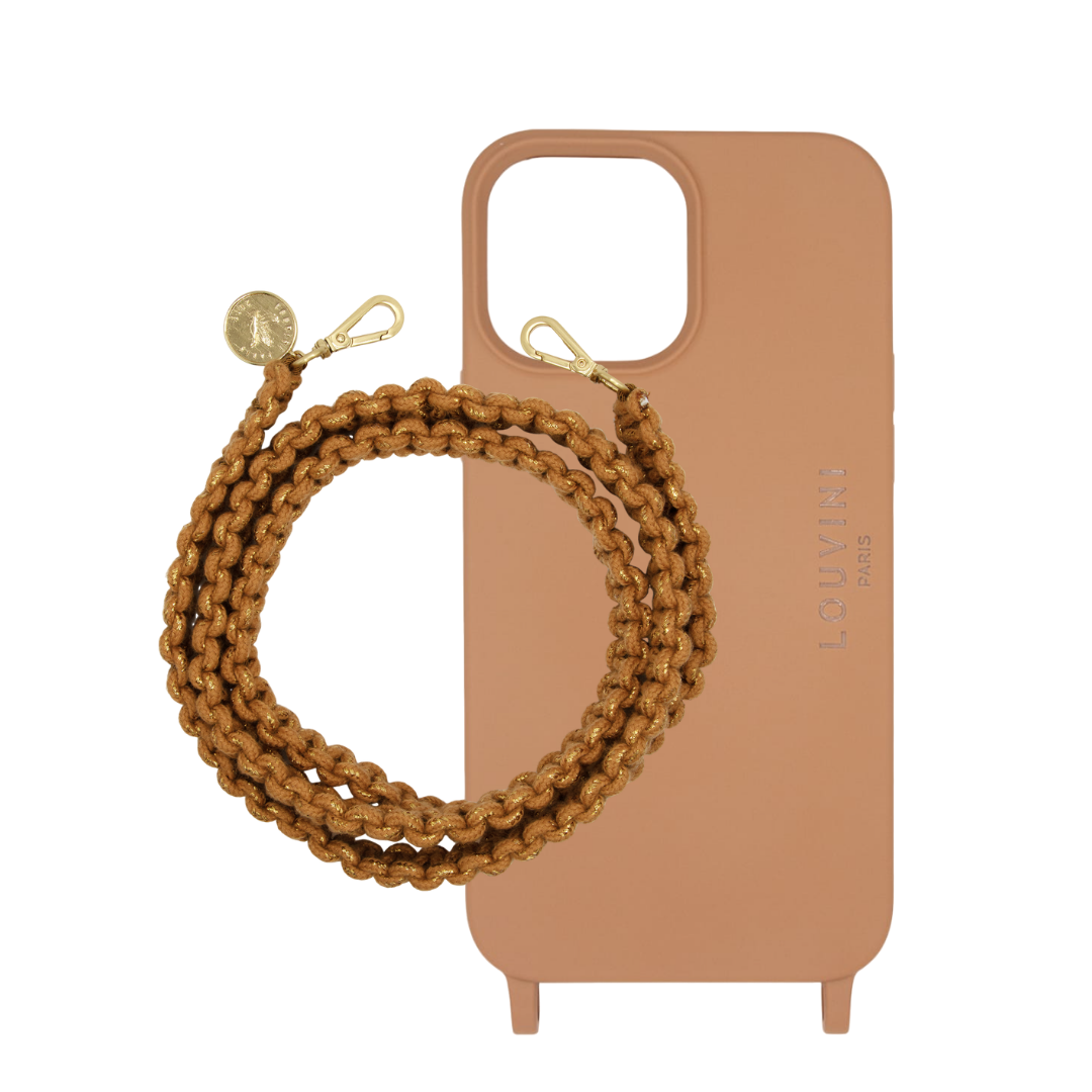 MILO CINNAMON IPHONE CASE & Caramel Palma Cord