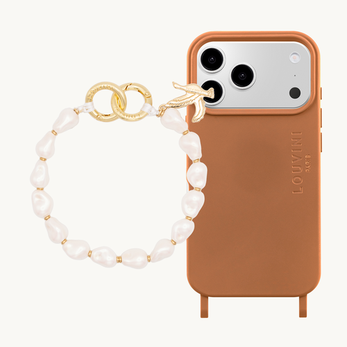 MILO Cinnamon MagSafe iPhone Case & IDA Bracelet Cream 