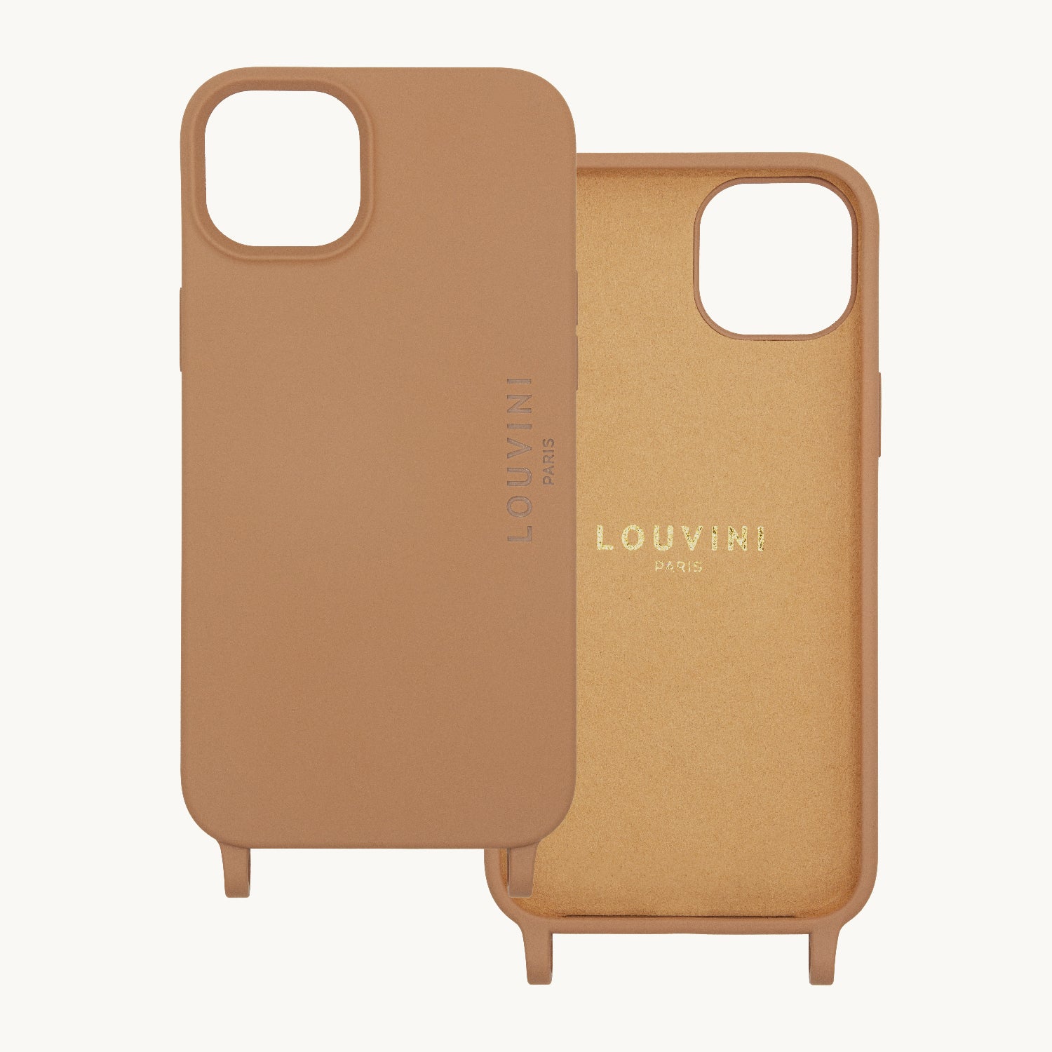 IPHONE CASE WITH LOOPS AND MAGSAFE MILO - CINNAMON