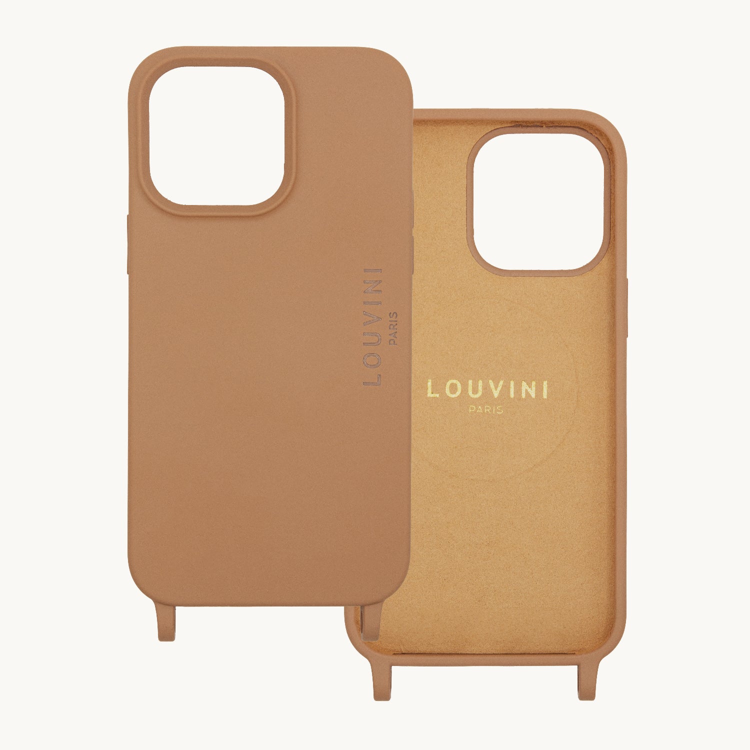 IPHONE CASE WITH LOOPS AND MAGSAFE MILO - CINNAMON