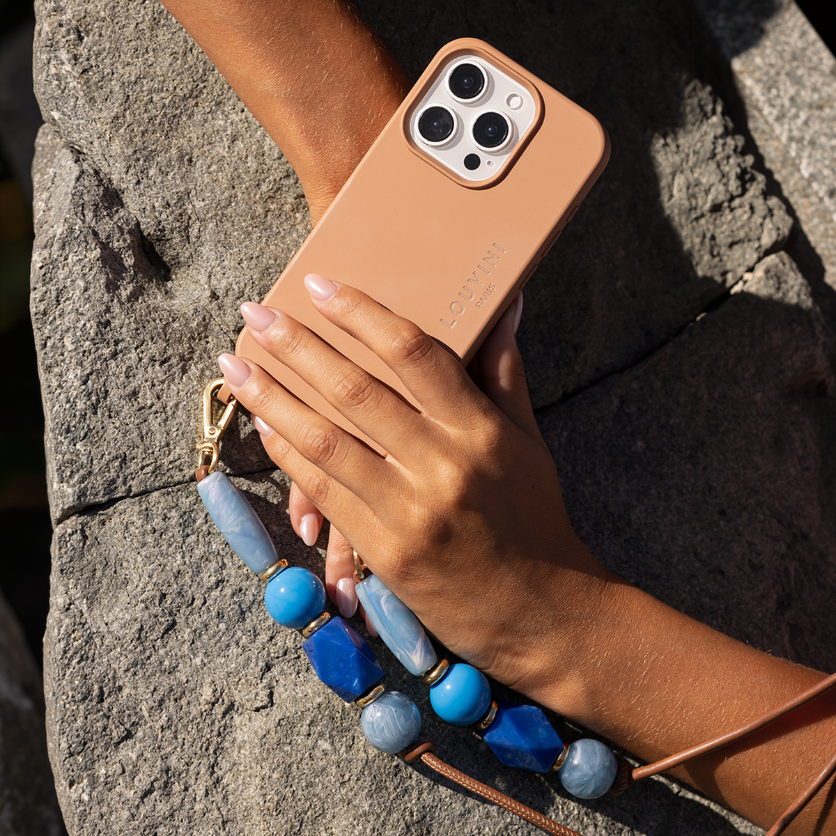 PENELOPE Phone Cord - Blue