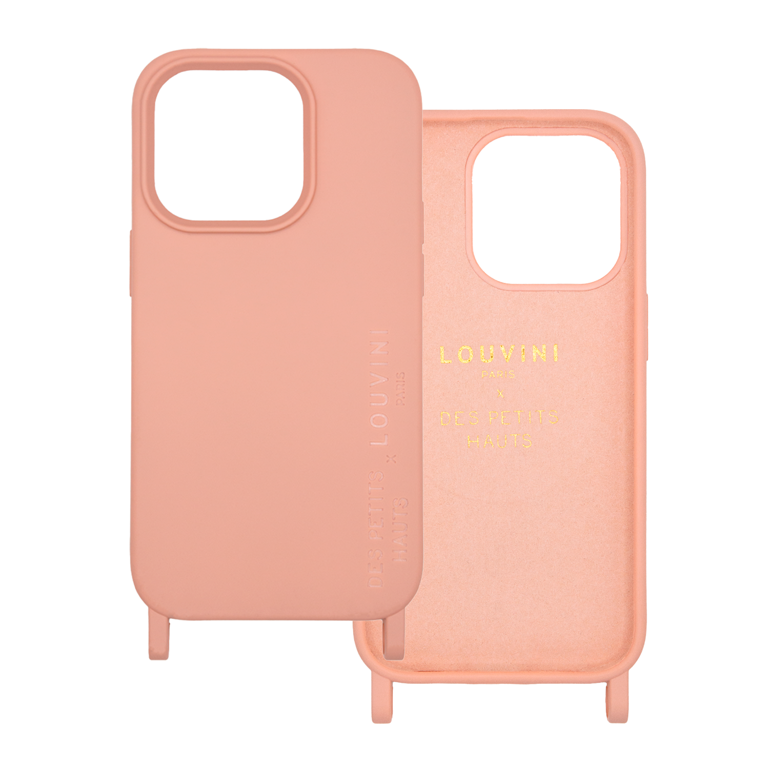 MILO x Des Petits Hauts – MagSafe iPhone Case with Rings – Pink