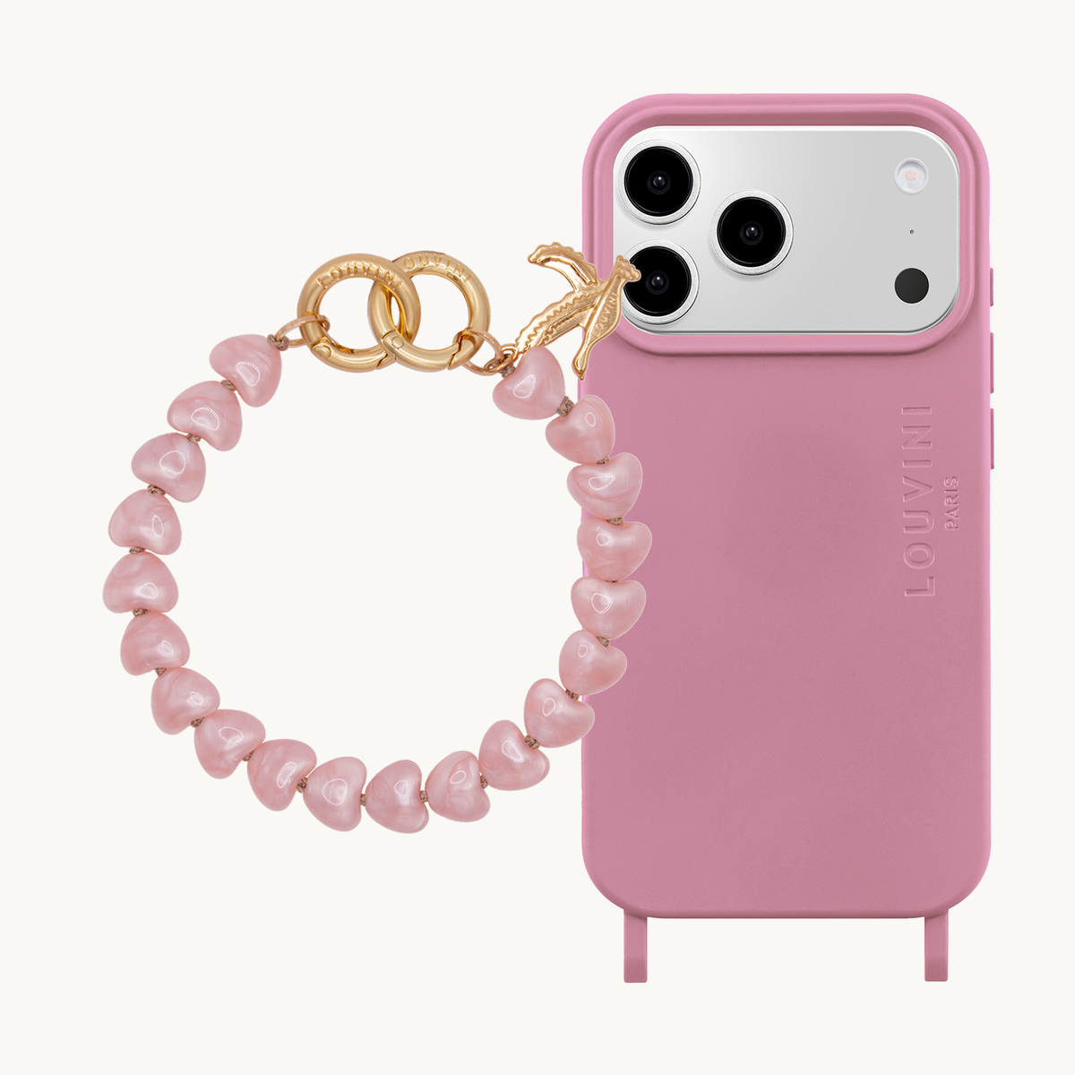 MILO Dusty Pink MagSafe iPhone Case & Bracelet TINY CUORE Pink