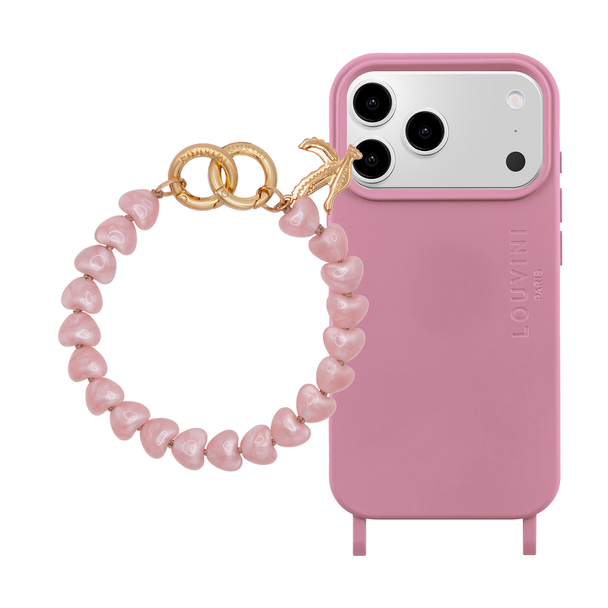 MILO Dusty Pink MagSafe iPhone Case & Bracelet TINY CUORE Pink