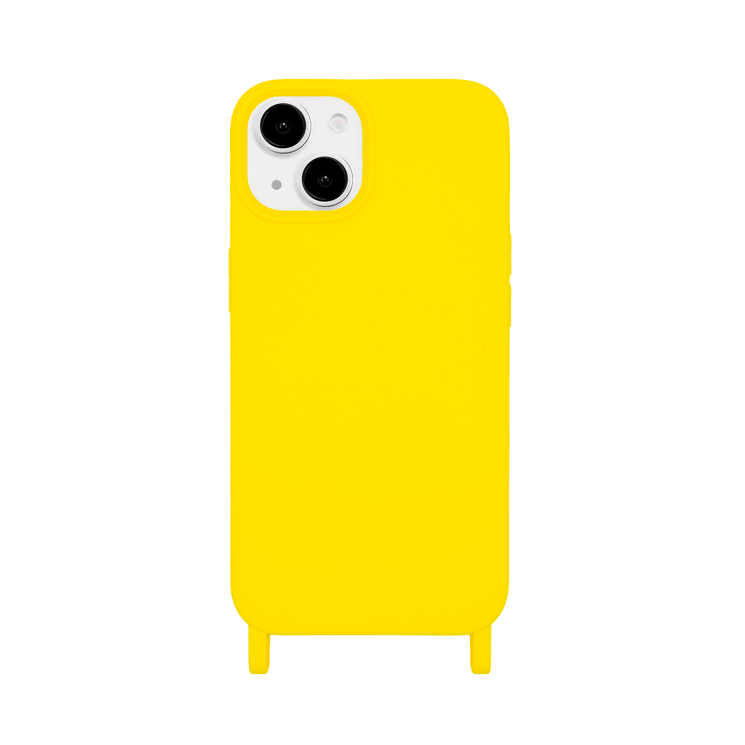 iPhone Case with loops MILO - Yellow