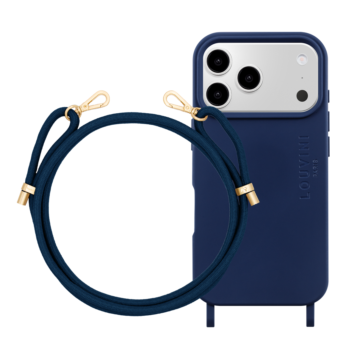 MILO Navy MagSafe iPhone Case & Cord TESSA Navy