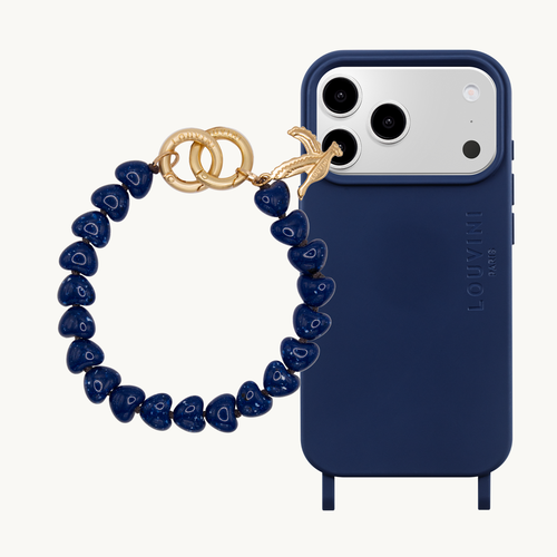 MILO MagSafe Navy iPhone Case & TINY CUORE Bracelet Navy