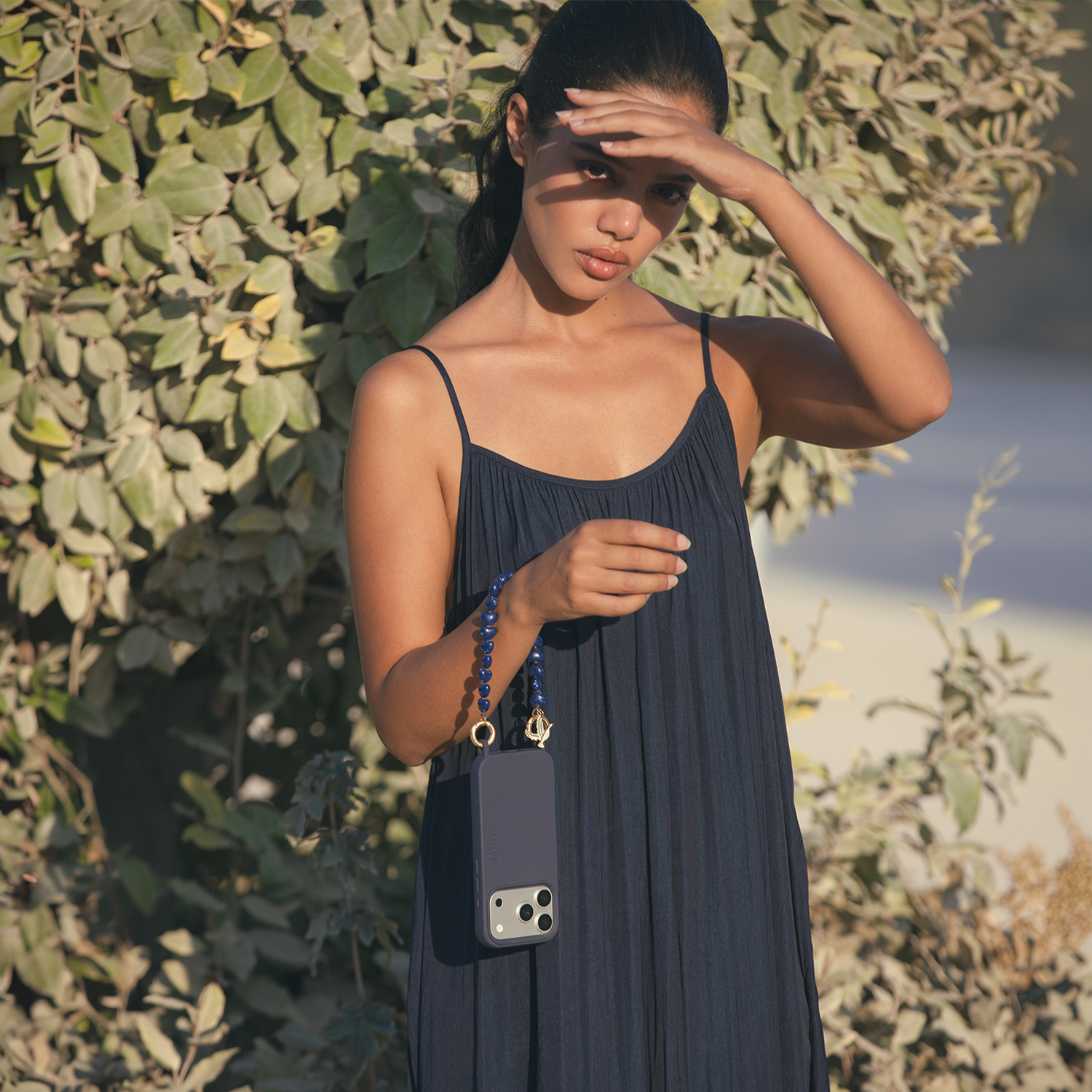 iPhone Case with loops and MagSafe MILO - Navy