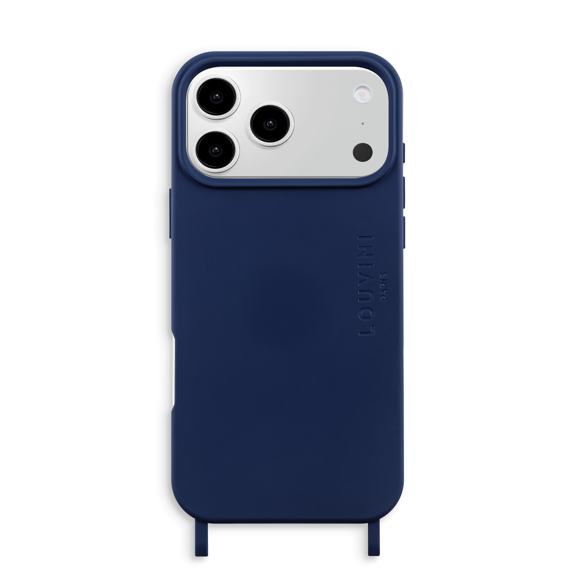 LOUVINI PARIS iPhone 14 ケース ネイビー LOUVINI PARIS iPhone 14