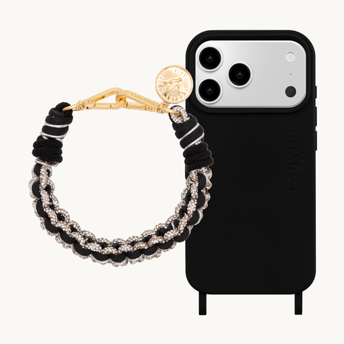 iPhone Case MILO Black & PETIT CLEO Black Bracelet