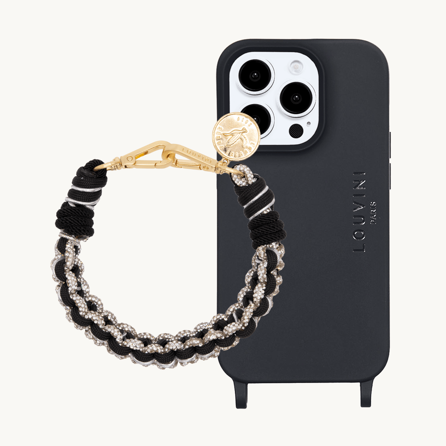 iPhone Case MILO Black & PETIT CLEO Black Bracelet