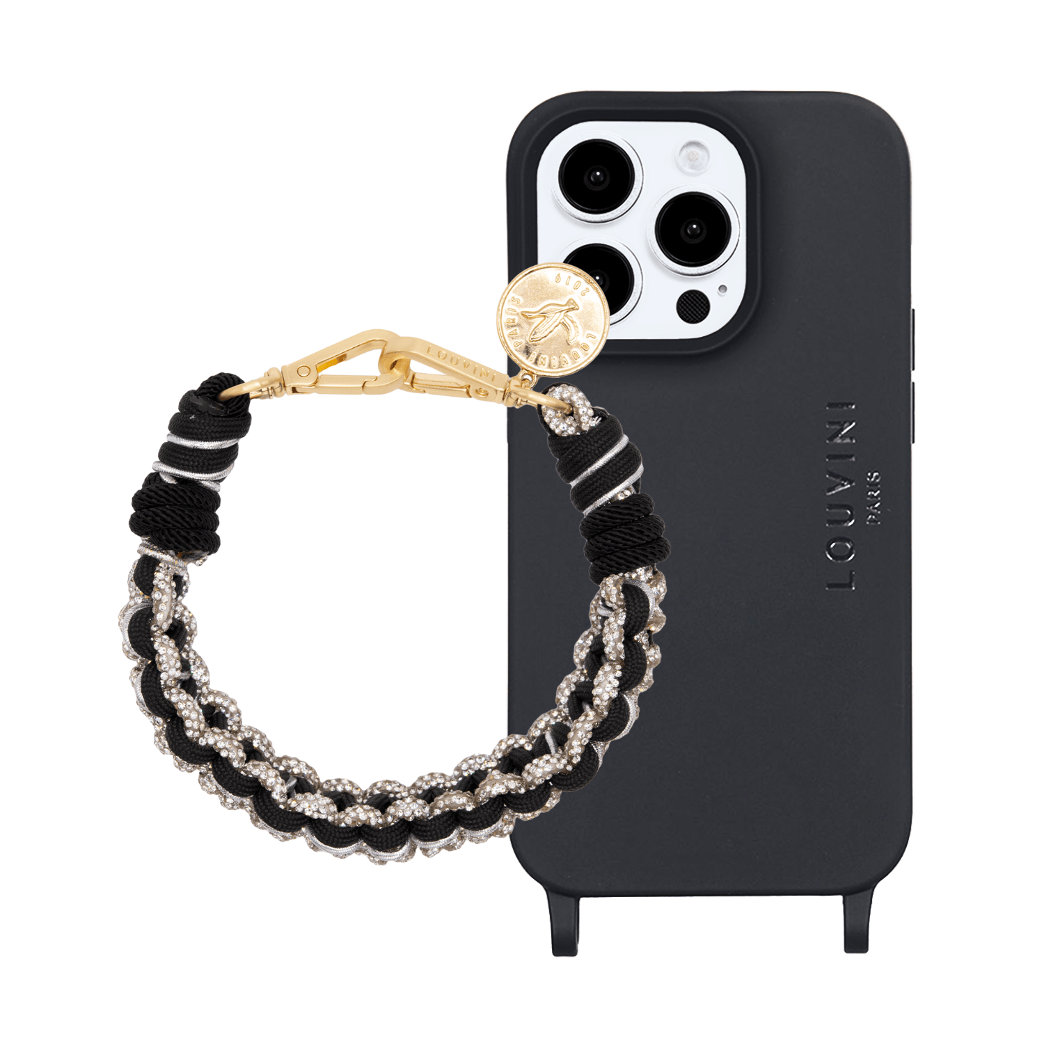iPhone Case MILO Black & PETIT CLEO Black Bracelet
