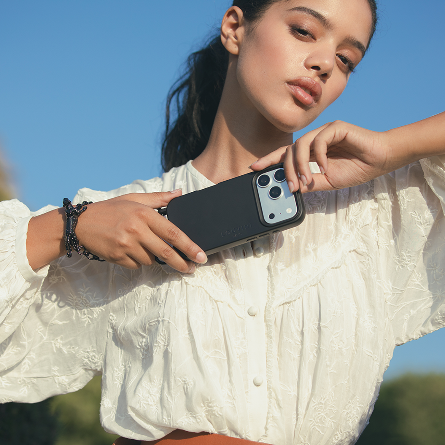 iPhone Case with loops and MagSafe MILO - Black