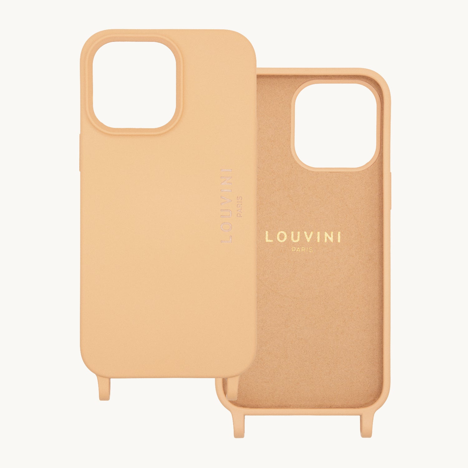 IPHONE CASE WITH LOOPS AND MAGSAFE MILO - PEACH