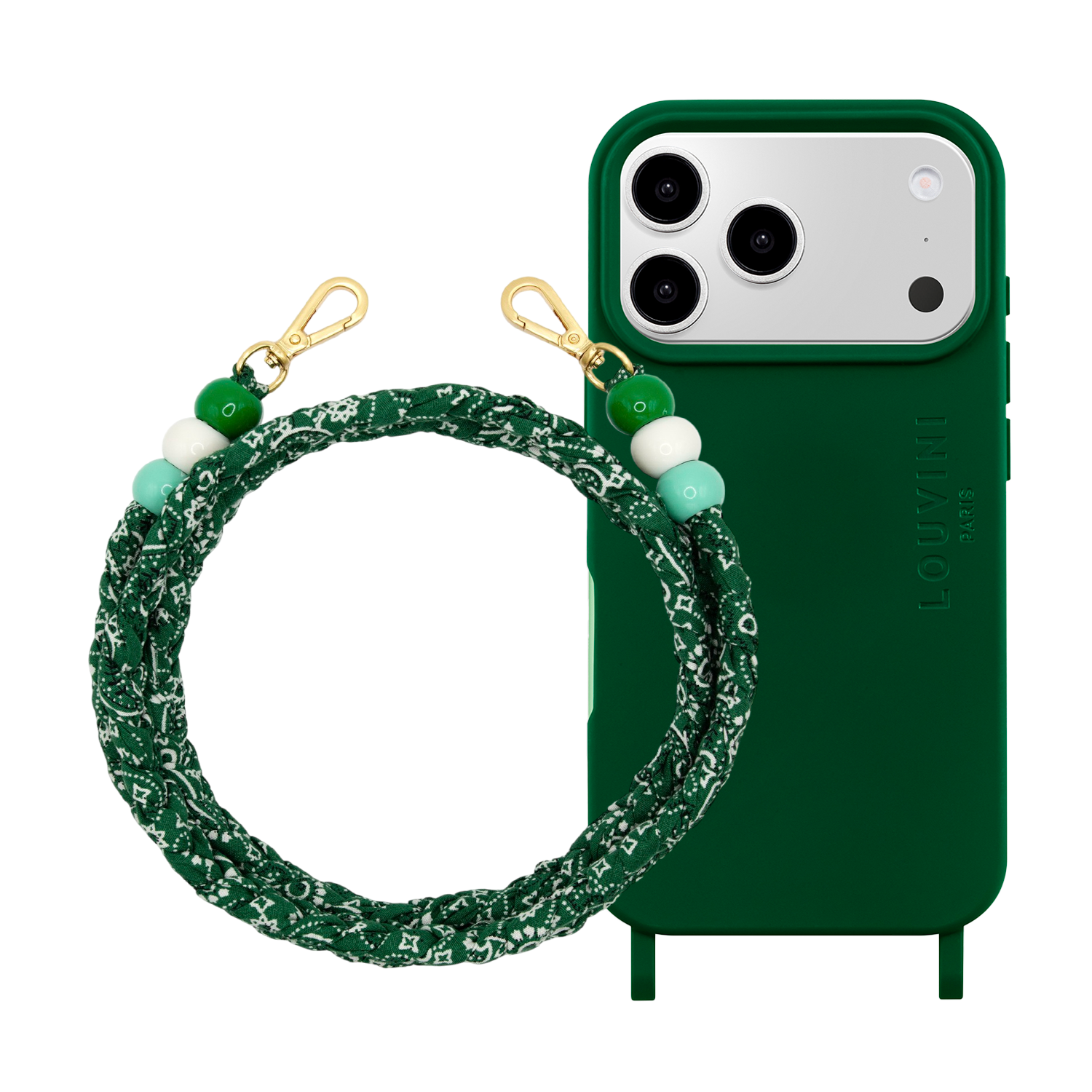 MILO iPhone Case Olive & ARIZONA Cord Green