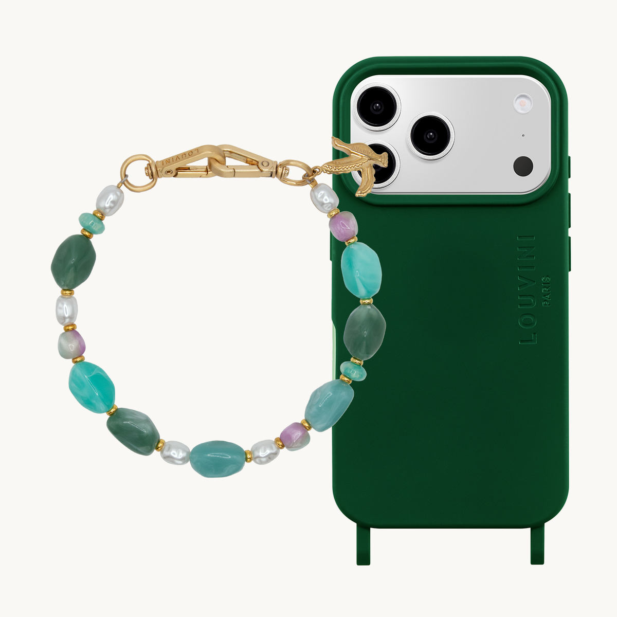 MILO Olive MagSafe iPhone Case & Bracelet PETIT ESMEE Turquoise