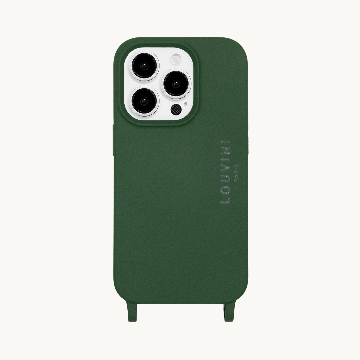 IPHONE CASE WITH LOOPS AND MAGSAFE MILO - OLIVE